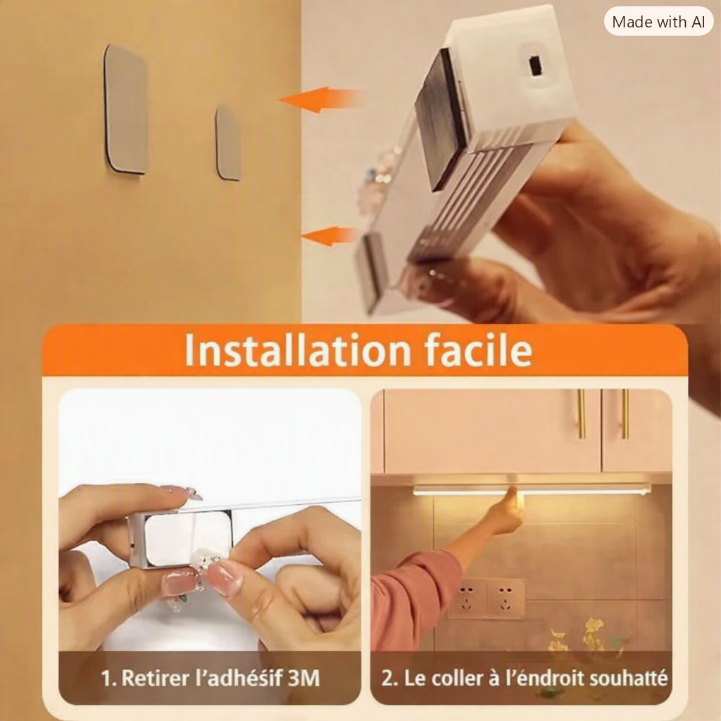 Lampe LED à Détection